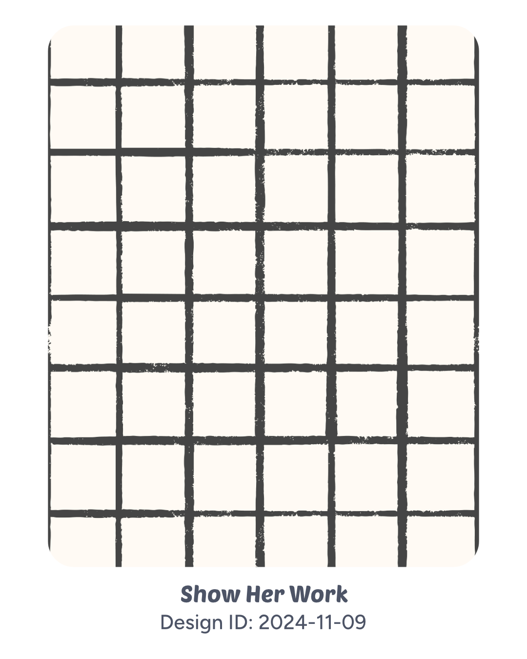Textured graph grid check seamless repeating pattern
