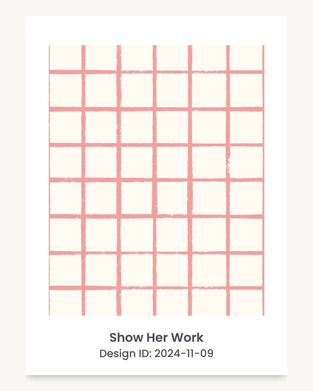 Textured graph grid check seamless repeating pattern