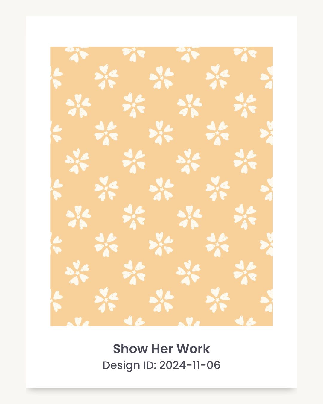 Cottage dainty floral seamless repeating pattern