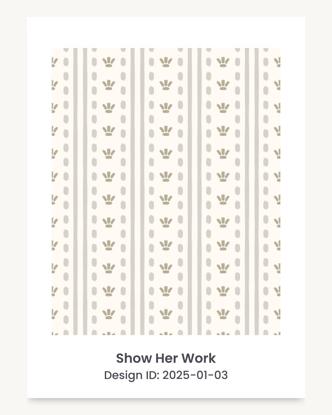 Sophisticates dashed stripes seamless repeating pattern