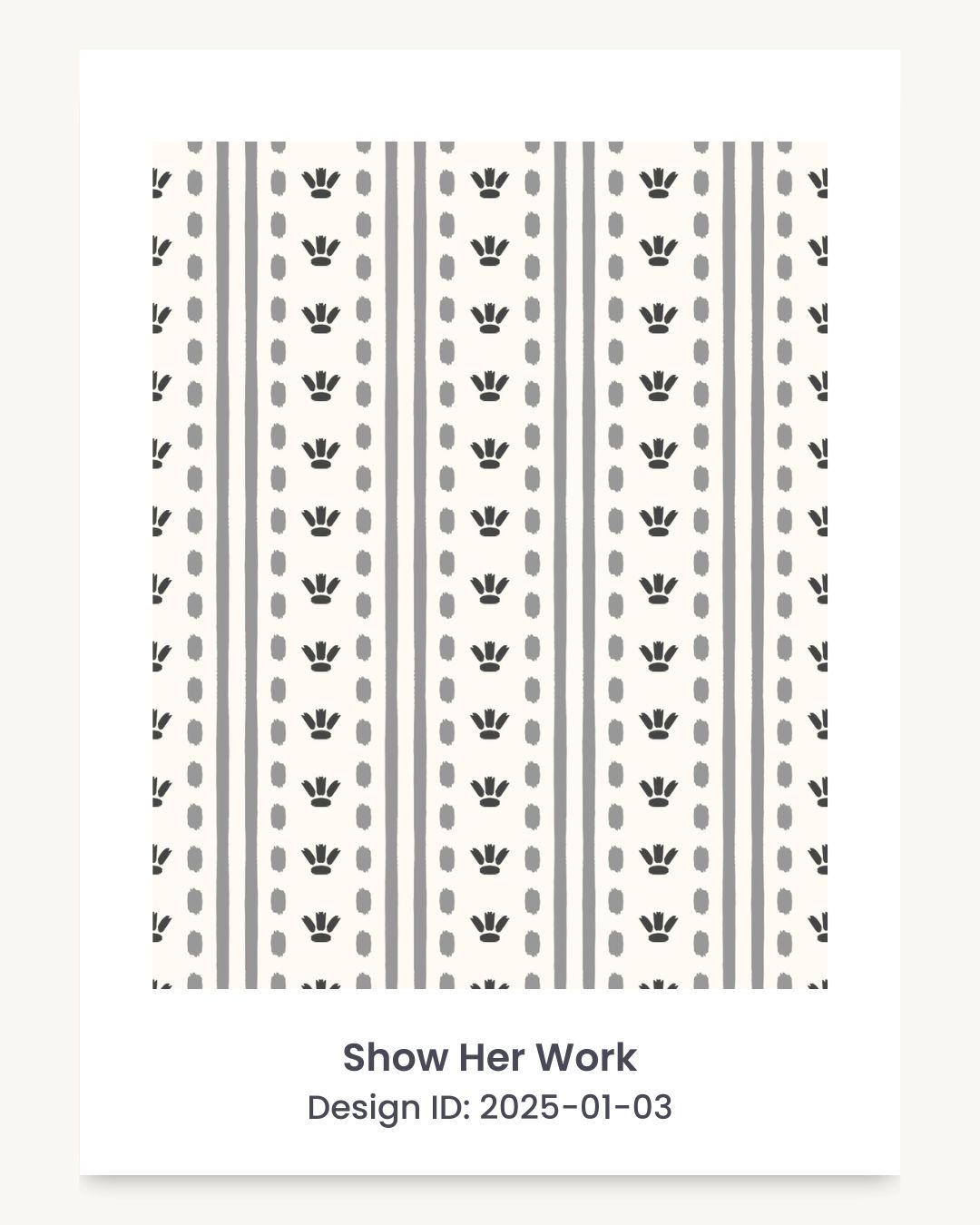 Sophisticates dashed stripes seamless repeating pattern