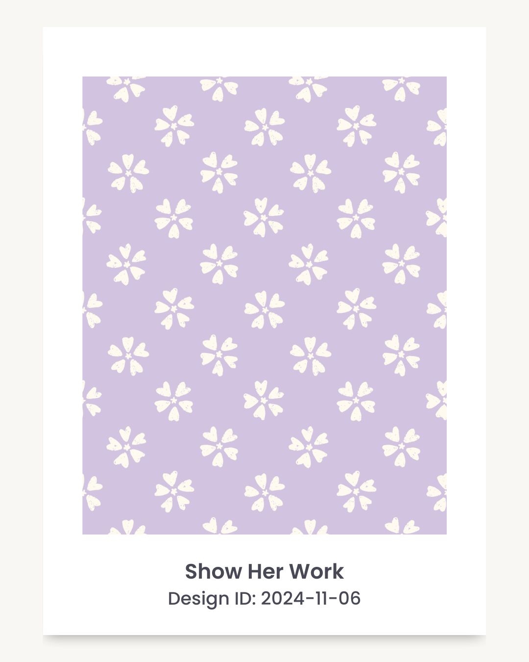 Cottage dainty floral seamless repeating pattern