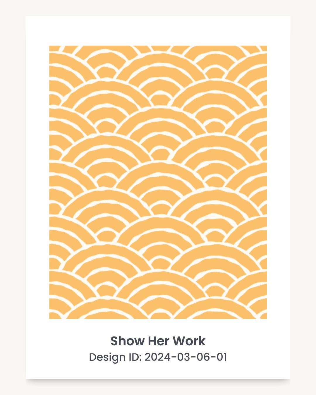 Japanese seigaiha wave seamless repeating pattern