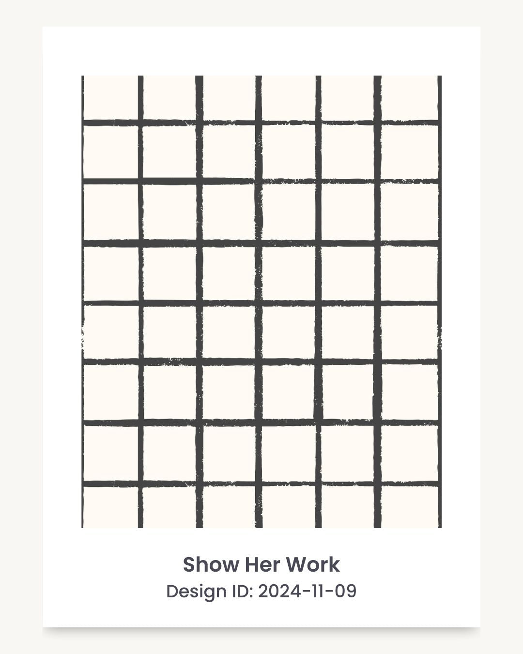 Textured graph grid check seamless repeating pattern