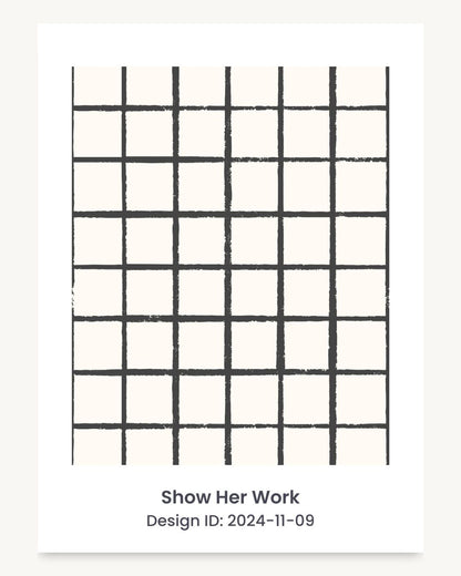 Textured graph grid check seamless repeating pattern