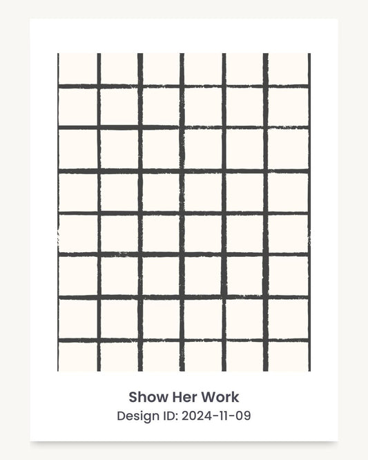 Textured graph grid check seamless repeating pattern