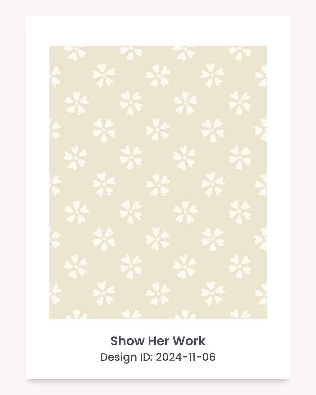 Cottage dainty floral seamless repeating pattern