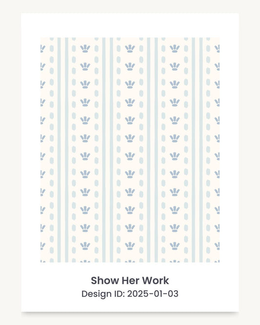 Sophisticates dashed stripes seamless repeating pattern