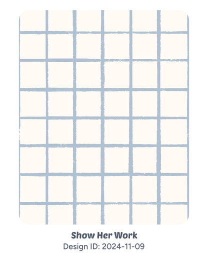 Textured graph grid check seamless repeating pattern