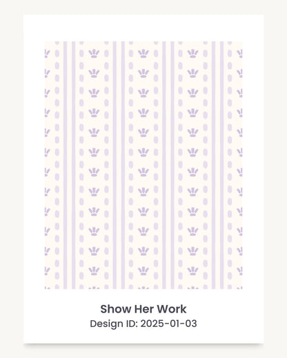 Sophisticates dashed stripes seamless repeating pattern