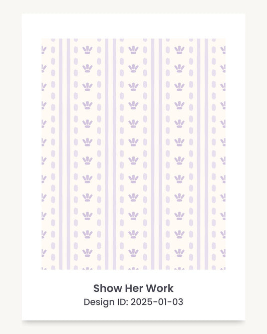 Sophisticates dashed stripes seamless repeating pattern