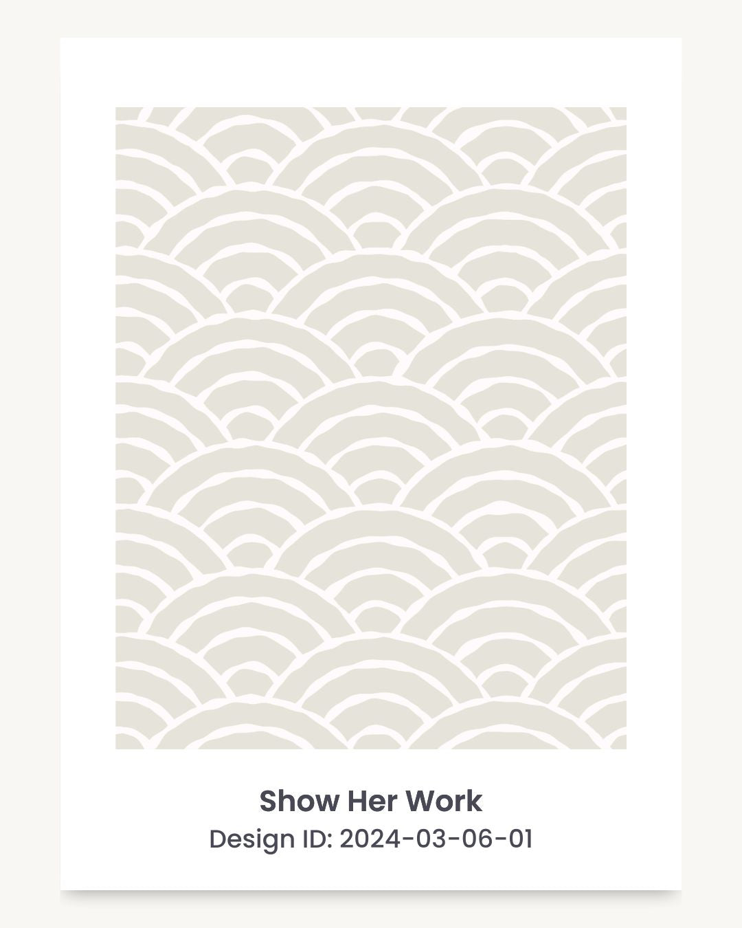 Japanese seigaiha wave seamless repeating pattern