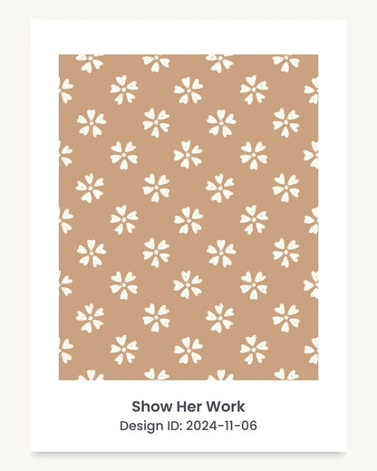 Cottage dainty floral seamless repeating pattern
