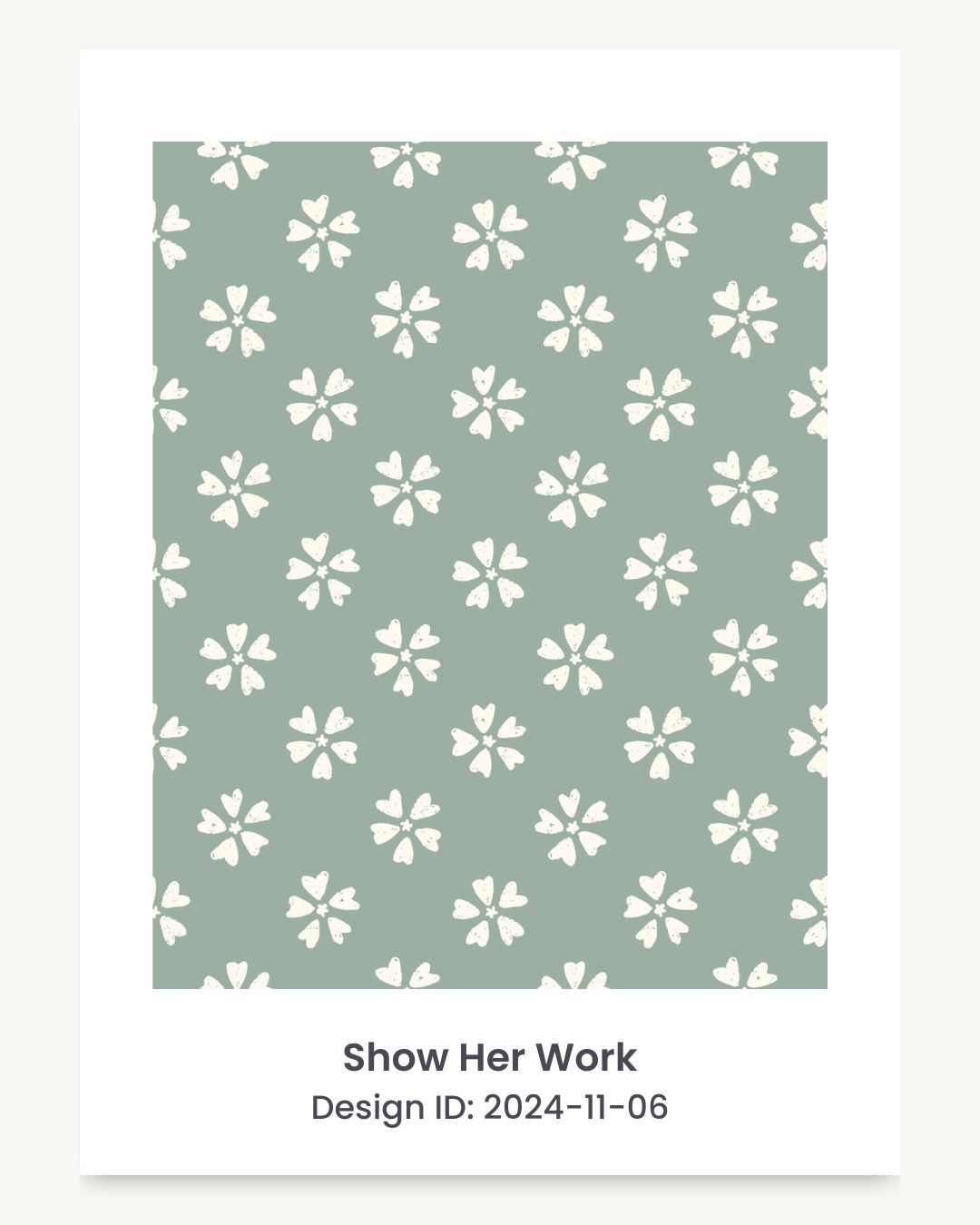 Cottage dainty floral seamless repeating pattern