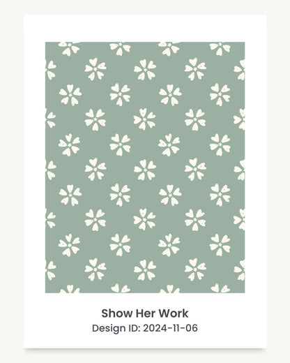 Cottage dainty floral seamless repeating pattern