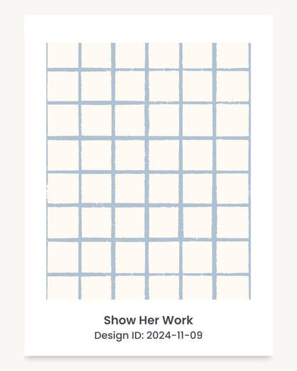 Textured graph grid check seamless repeating pattern