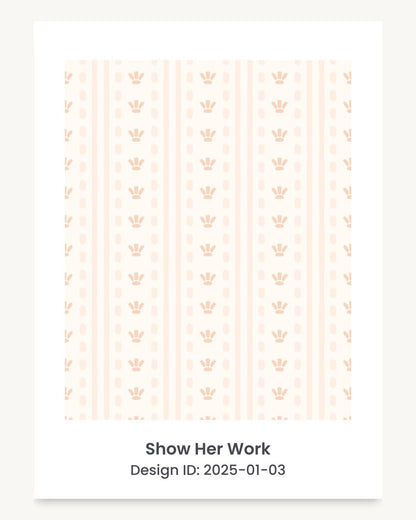 Sophisticates dashed stripes seamless repeating pattern