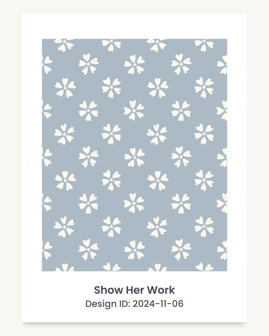 Cottage dainty floral seamless repeating pattern