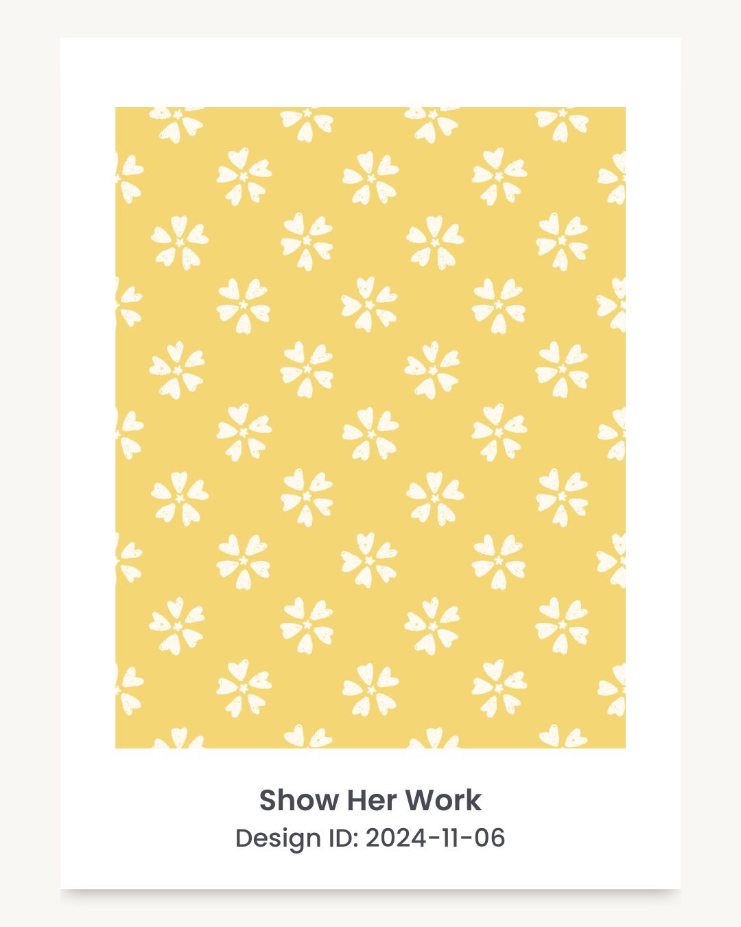 Cottage dainty floral seamless repeating pattern