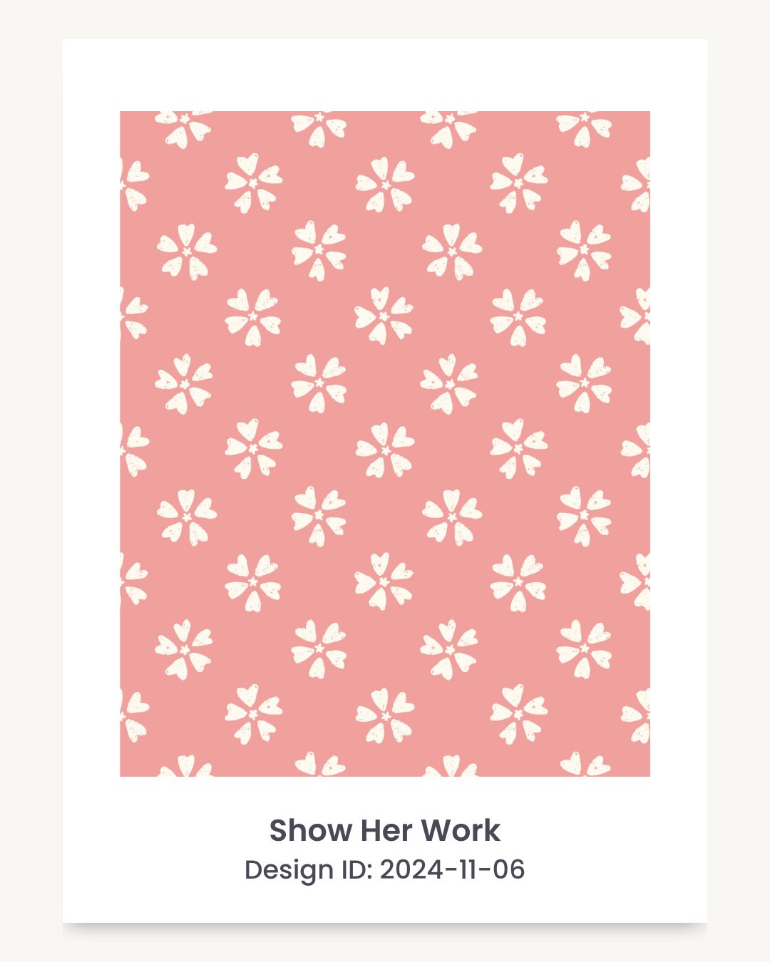 Cottage dainty floral seamless repeating pattern