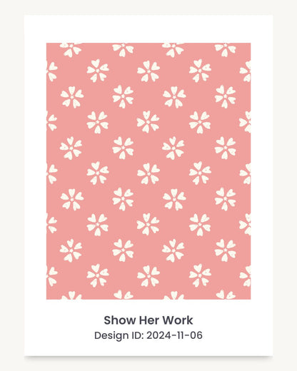 Cottage dainty floral seamless repeating pattern