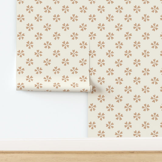 Ditsy Cottagecore Farmhouse Florals Wallpaper