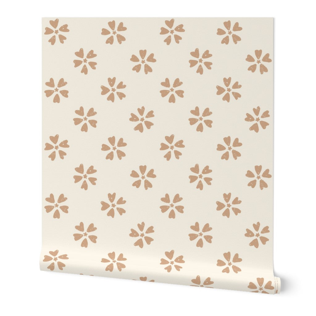 Ditsy Cottagecore Farmhouse Florals Wallpaper