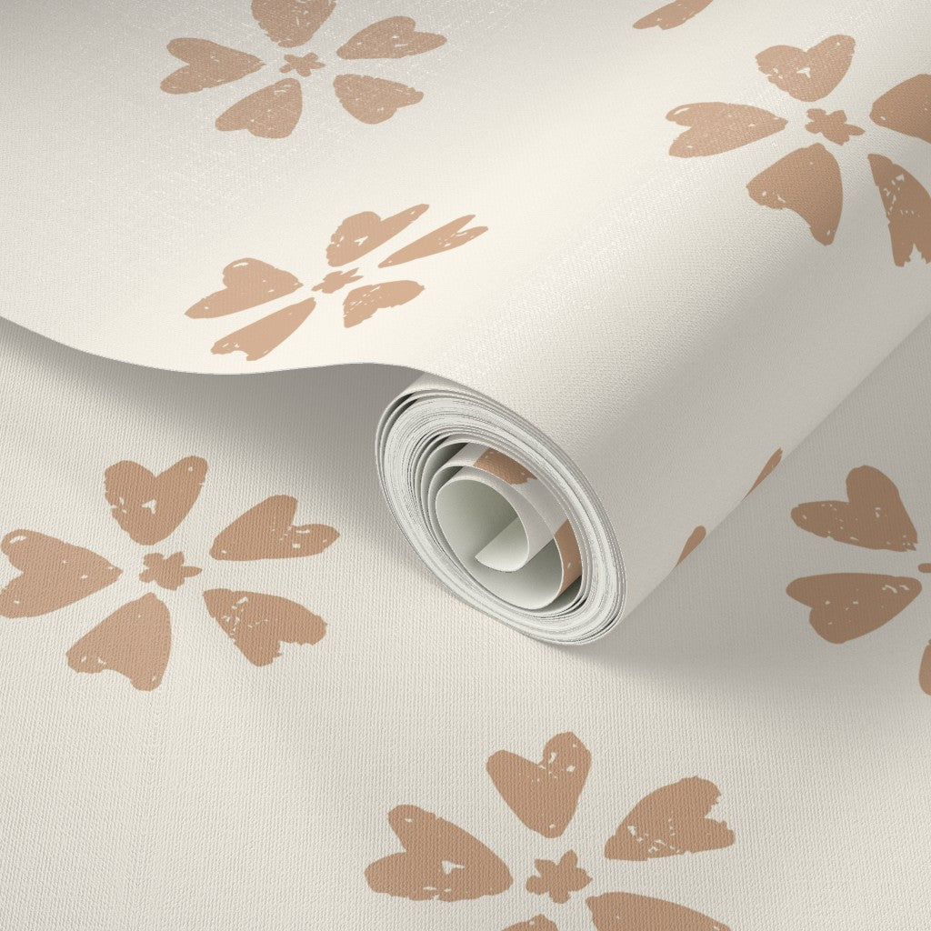 Ditsy Cottagecore Farmhouse Florals Wallpaper